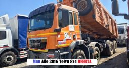 Man Año 2016 Tolva 8×4 Modelo TGS-50-480